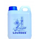 Bidon 1 litre d'eau de Lourdes